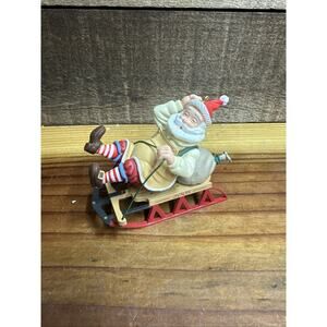 Hallmark Keepsake 2005 Toymaker Santa Sled #6 Ornament